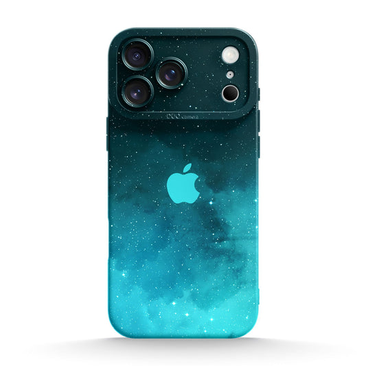 Fluorescent Star Blue - iPhone Case