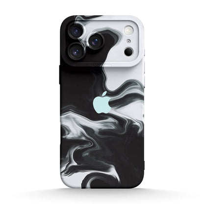 Black White - iPhone Case