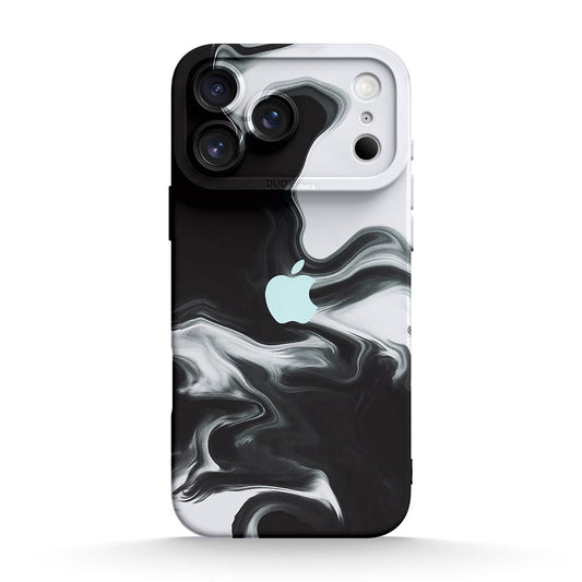 Black White - iPhone Case