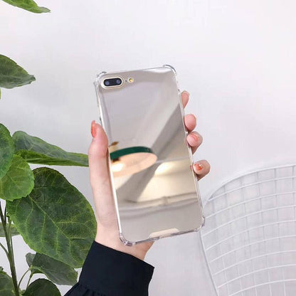 Luxury Plating Bling Soft Mirror Case For iPhone 17 Air 16 15 14 13 12 11 Pro Max X XR XS Max 7 8 Plus