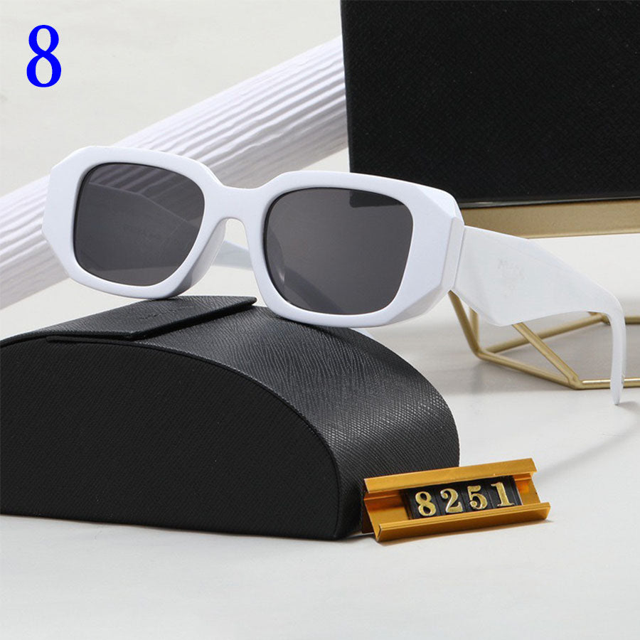 Insta Influencer Fashion Square Frame Plain Glasses Sunglasses Men Women Classic Travel Optical Glasses