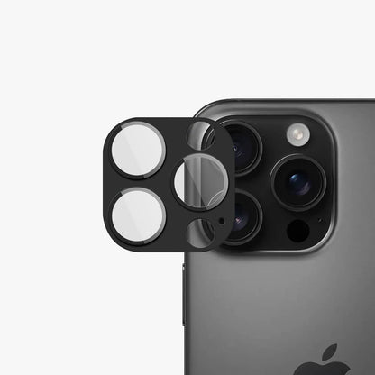 Black - Aluminum Alloy Camera Protective Film