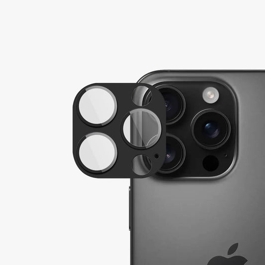 Black - Aluminum Alloy Camera Protective Film