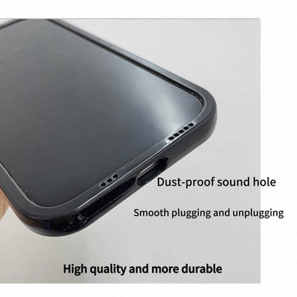 Strawberry Bear Antler Mickey Flip Mirror Phone Case