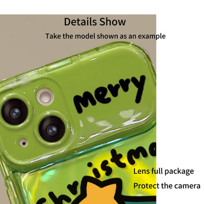 Santa Claus Flip Mirror Phone Case