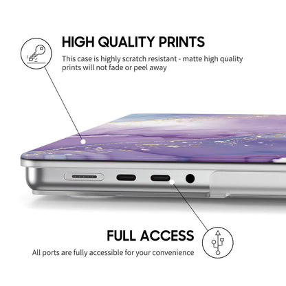 Gray Gold Sand - Macbook Case