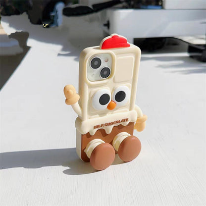 Cute Cartoon Chocolate Figurine Stand