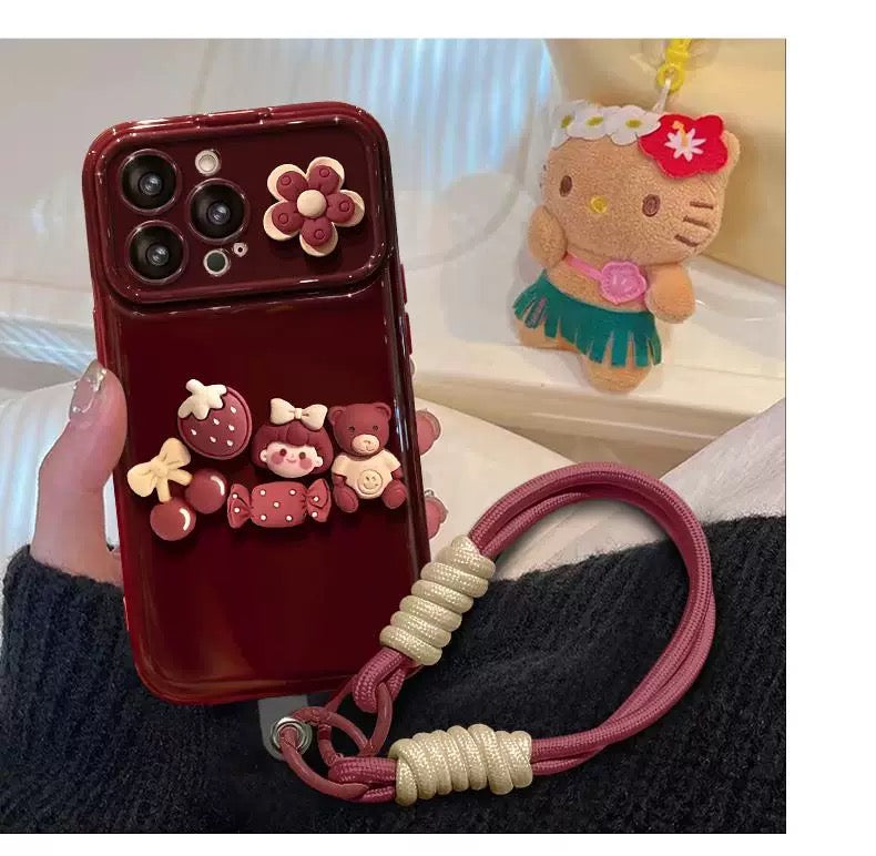 Sweet Candy Flip Phone Case