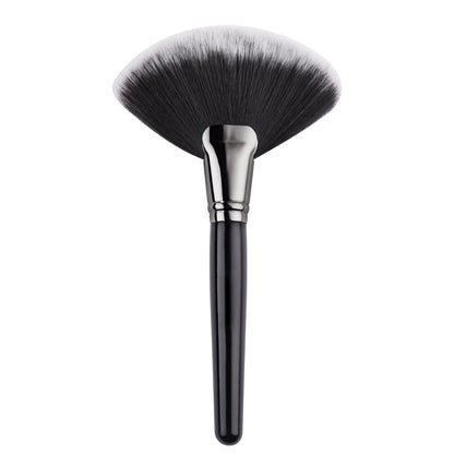 Black Foundation Make up Brush Cream Foundation buffing Makeup Brush Big Foundation Brush Synthetic Hair Face Makeup Tool