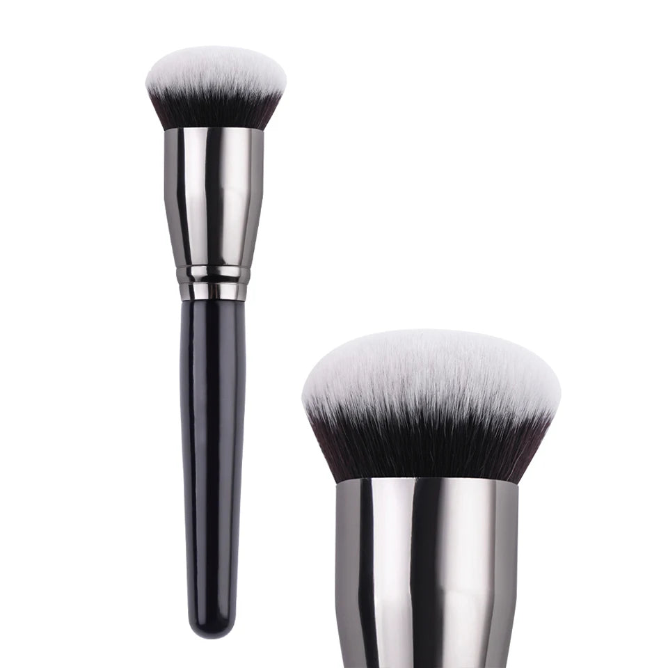 Black Foundation Make up Brush Cream Foundation buffing Makeup Brush Big Foundation Brush Synthetic Hair Face Makeup Tool