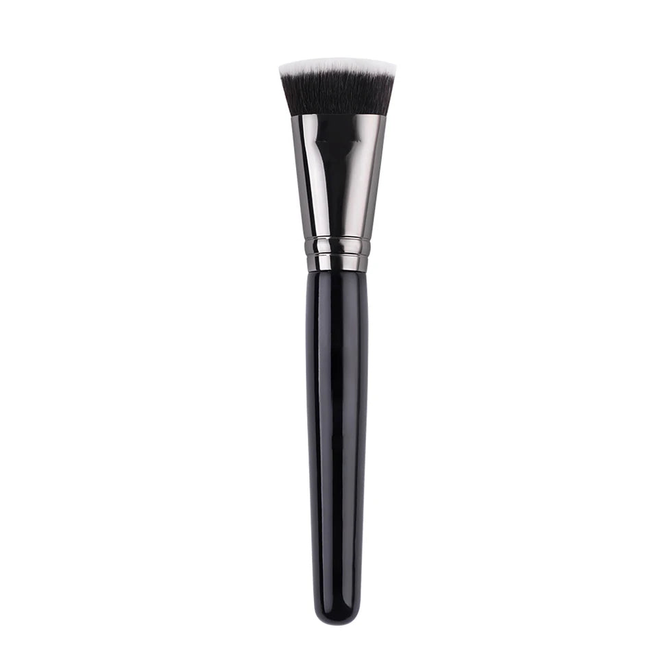 Black Foundation Make up Brush Cream Foundation buffing Makeup Brush Big Foundation Brush Synthetic Hair Face Makeup Tool