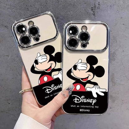 Cartoon Mick Mouse Plating iPhone Case
