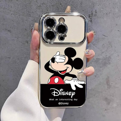 Cartoon Mick Mouse Plating iPhone Case