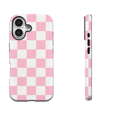 Neutral Checkerboard MagSafe iPhone Case Scratch-resistant Case for Samsung