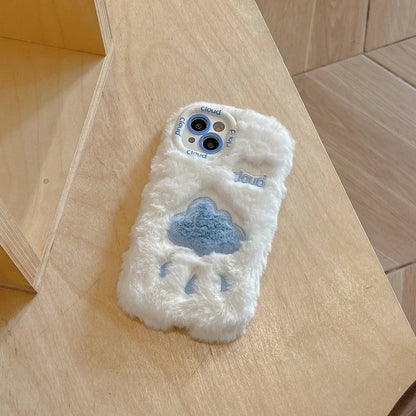 Cute Heart Piggy Bow Velvet Phone Case For iPhone 17 16 15 14 13 12 Pro Max Plus 11