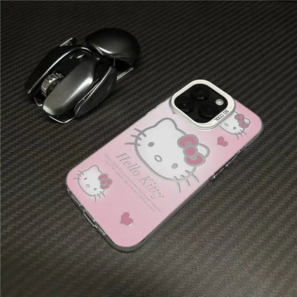 Cute Kitty Heart Phone Case For iPhone Back Cover