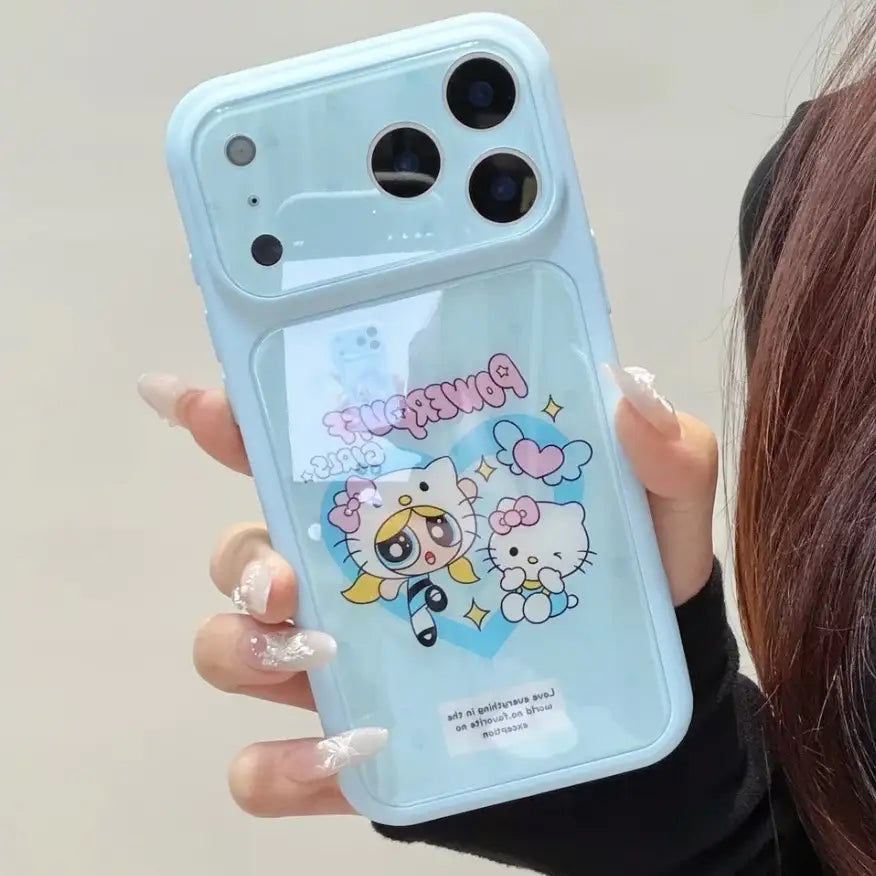 Cute Kitty Kuro Melod Back Cover for iPhone 17 16 15 14 13 Pro Max