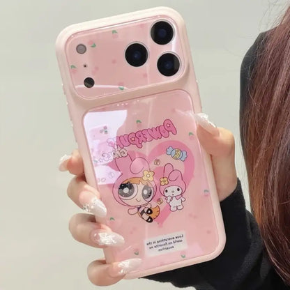 Cute Kitty Kuro Melod Back Cover for iPhone 17 16 15 14 13 Pro Max