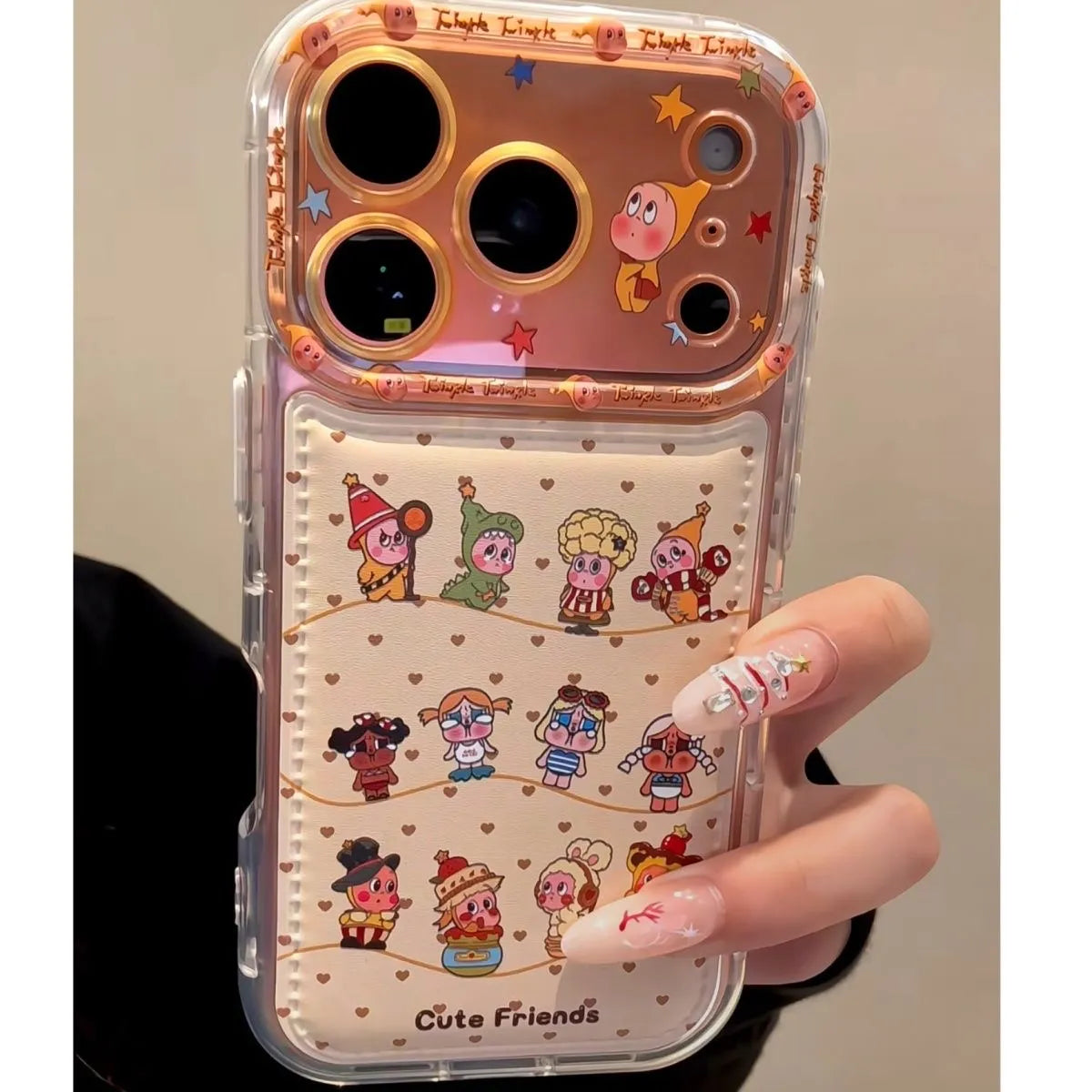 Cute Twinkle Phone Case For iPhone 17 16 15 14 13 Pro Max Plus