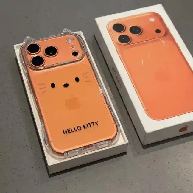 Cuteness Kitty Clear Phone Case for iPhone All 17 16 15 14 13 12 11 X Series