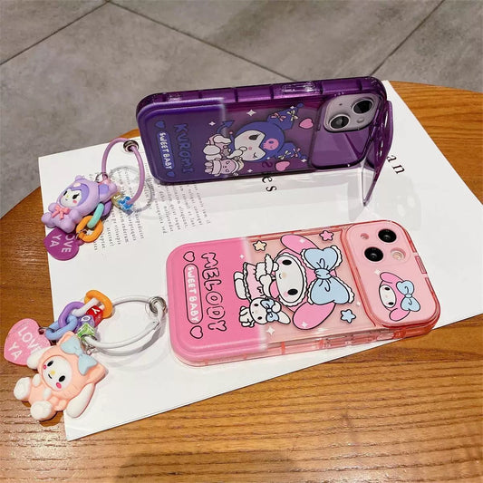 Sanrio Flip Mirror Stand Phone Case