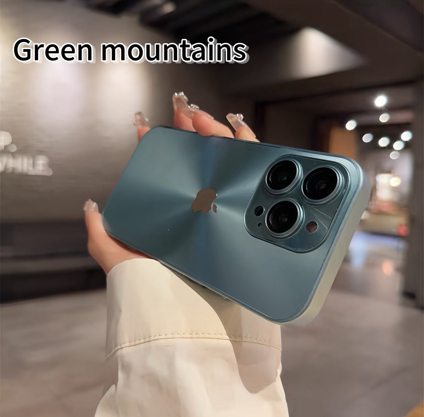 Multicolor frosted anti-fingerprint mobile phone case