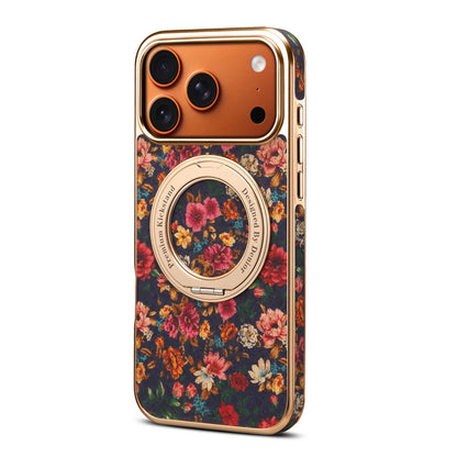 Handmade Eco-friendly Cork Leather MagSafe with Finger Loop Phone Case For iPhone All 17 16 15 14 13 Models