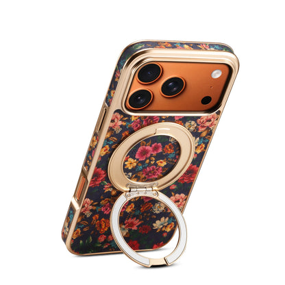 Handmade Eco-friendly Cork Leather MagSafe with Finger Loop Phone Case For iPhone All 17 16 15 14 13 Models