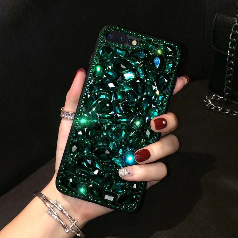 Full Diamonds Glitter Phone Case For iPhone 17 16 15 14 13 12 Pro Max Plus 11 XR 7 8 6