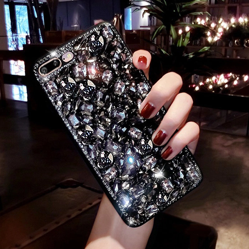 Full Diamonds Glitter Phone Case For iPhone 17 16 15 14 13 12 Pro Max Plus 11 XR 7 8 6