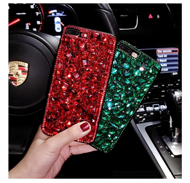Full Diamonds Glitter Phone Case For iPhone 17 16 15 14 13 12 Pro Max Plus 11 XR 7 8 6