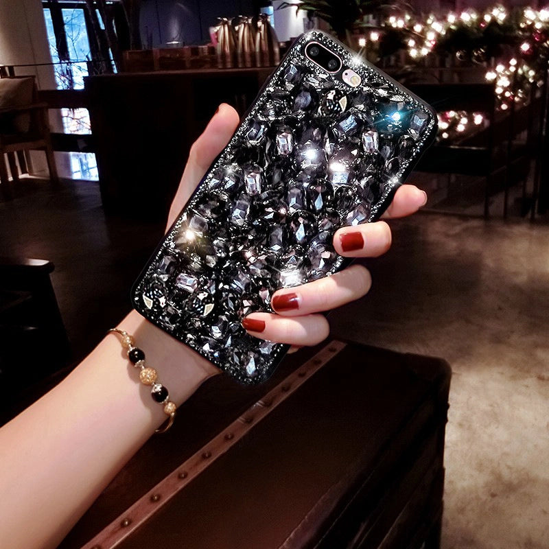 Full Diamonds Glitter Phone Case For iPhone 17 16 15 14 13 12 Pro Max Plus 11 XR 7 8 6
