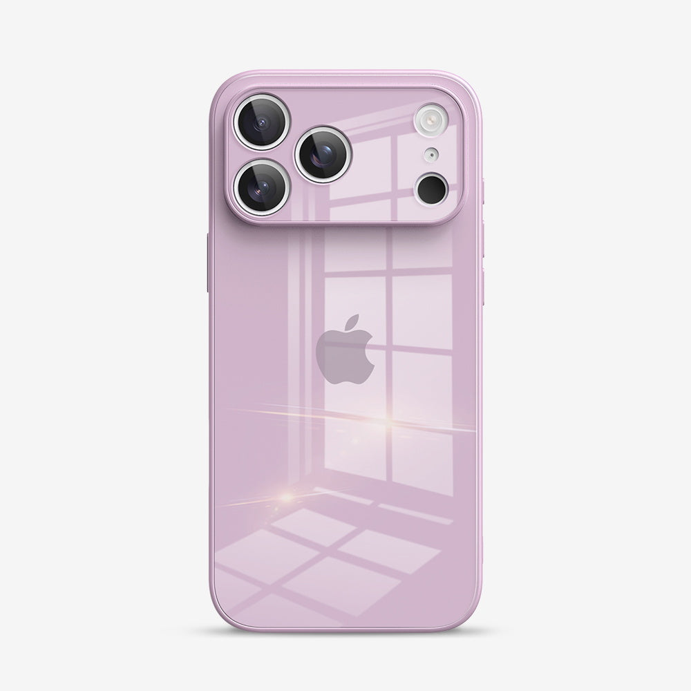 Étui iPhone violet gazon