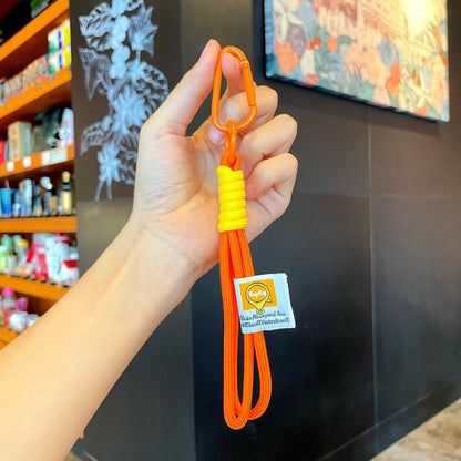 Handmade Braided Rope, Carabiner, Minimalist Lanyard, Keychain, Phone Case Rope, DIY Pendant