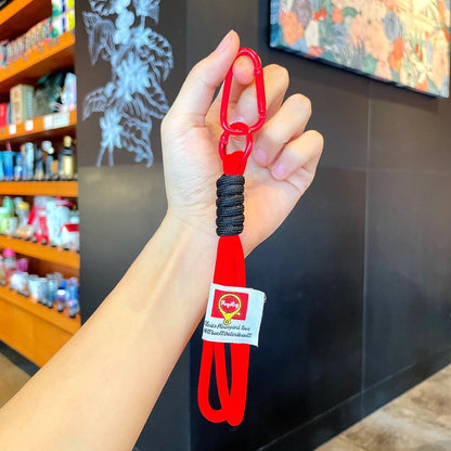 Handmade Braided Rope, Carabiner, Minimalist Lanyard, Keychain, Phone Case Rope, DIY Pendant