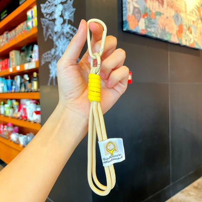 Handmade Braided Rope, Carabiner, Minimalist Lanyard, Keychain, Phone Case Rope, DIY Pendant