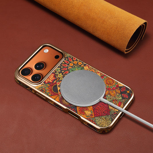 Handmade Eco-friendly Cork Leather MagSafe Phone Case For iPhone All 17 16 Models