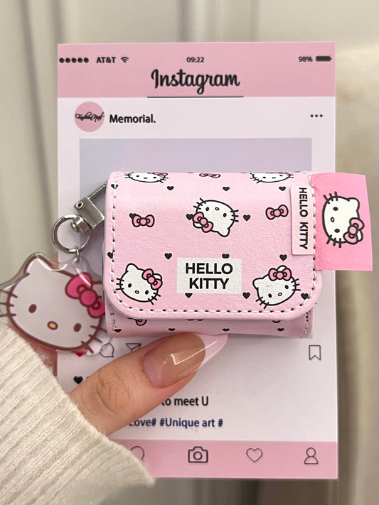 Kitty Pink Cute Kawaii AirPods Case
