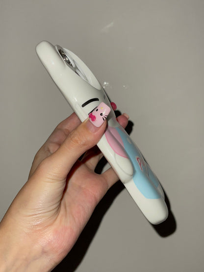 3D bear-shaped Drooling Kitty Cute Kawaii Phone Case For iPhone 15 Pro Max 14 13 12 11 Pro XR XS Max