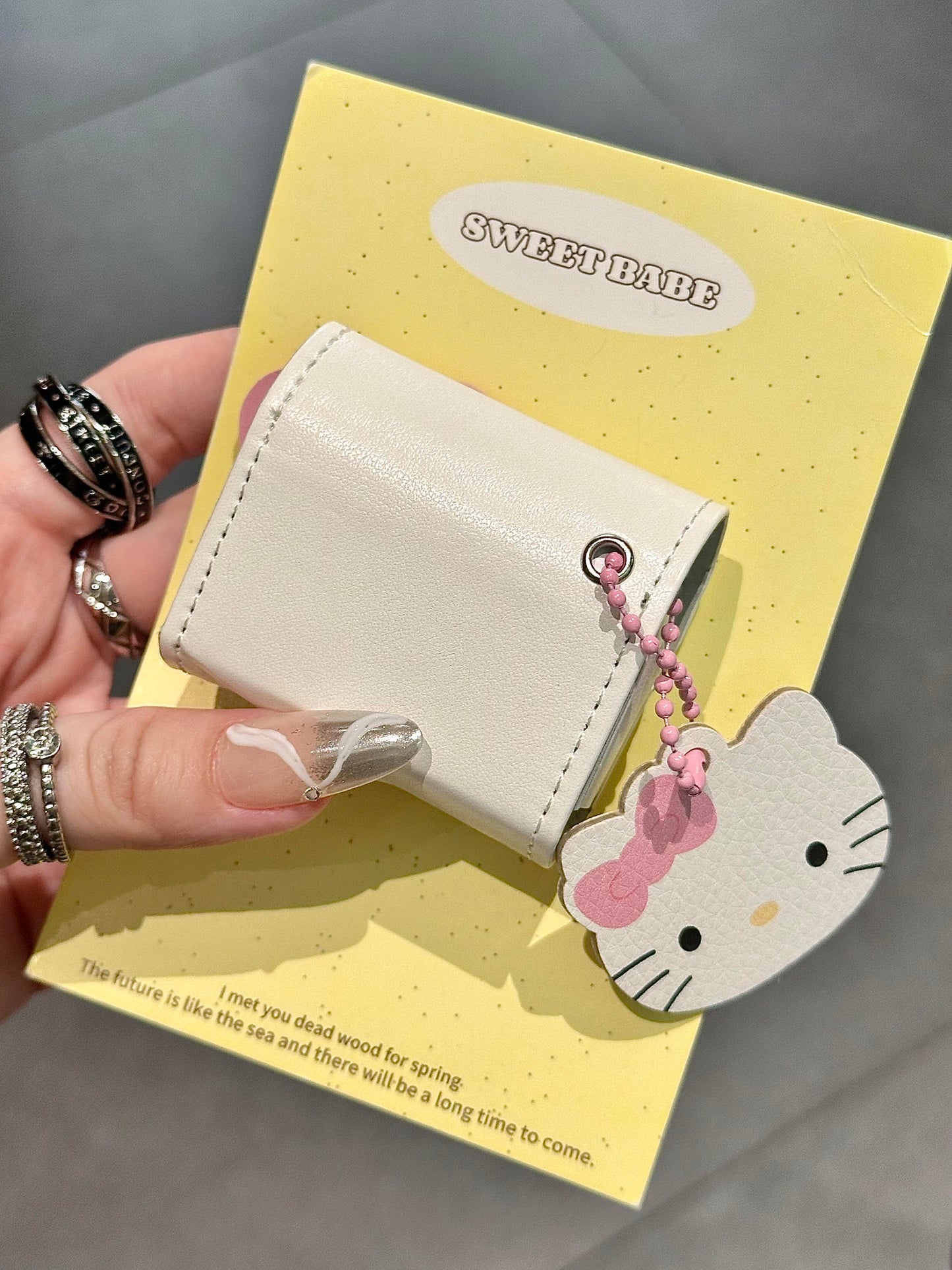 Kitty White Cute Kawaii AirPods Case