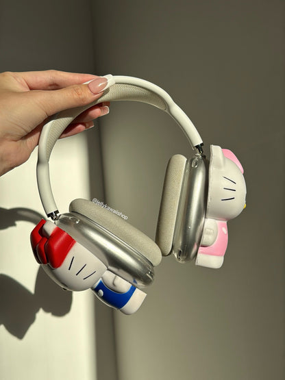 Kitty Squishy Case Cover for AirPods Max Headphones Case