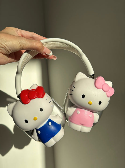 Kitty Squishy Case Cover for AirPods Max Headphones Case