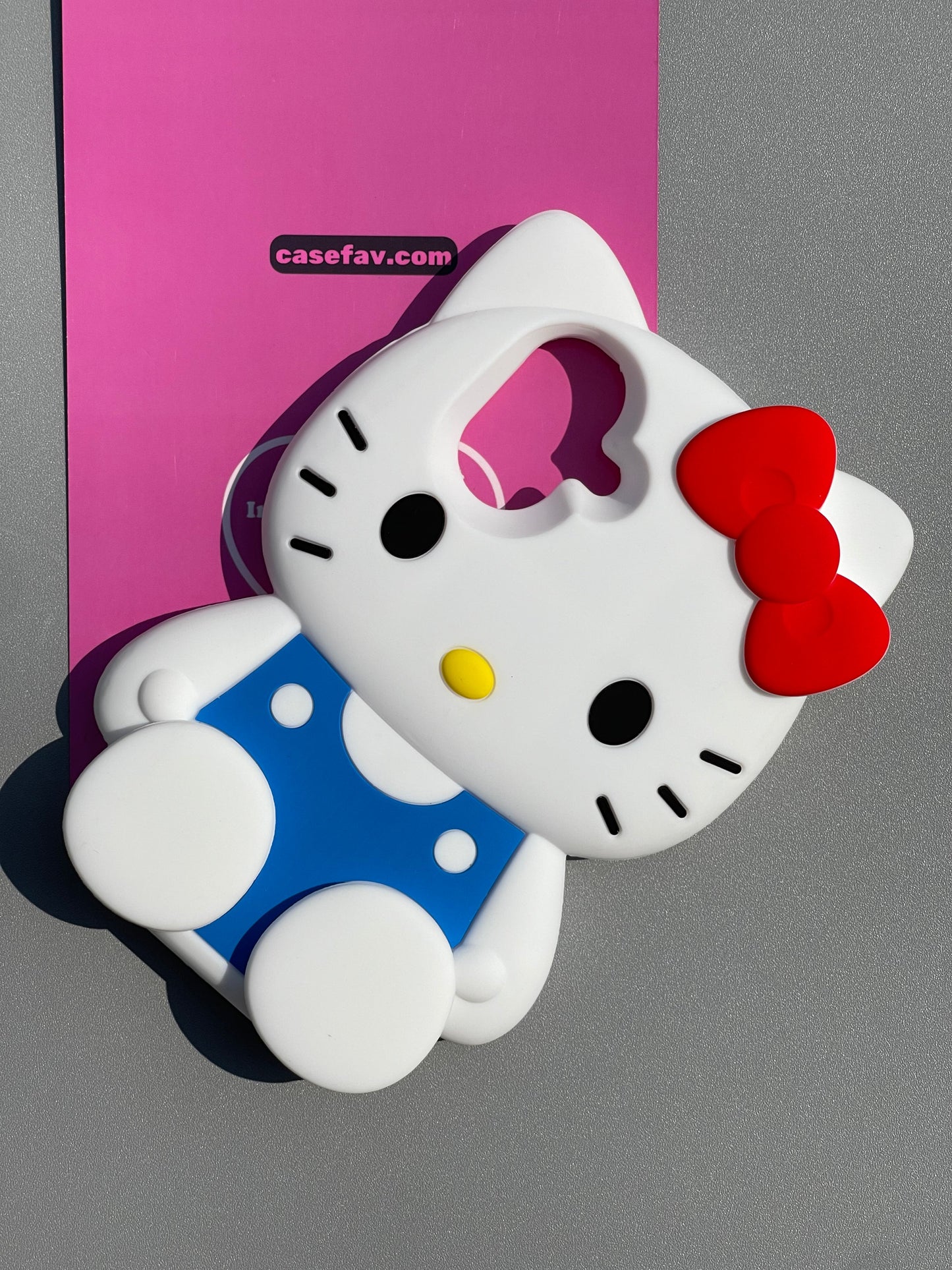 Kitty Shape Silicone Cute Kawaii Phone Case