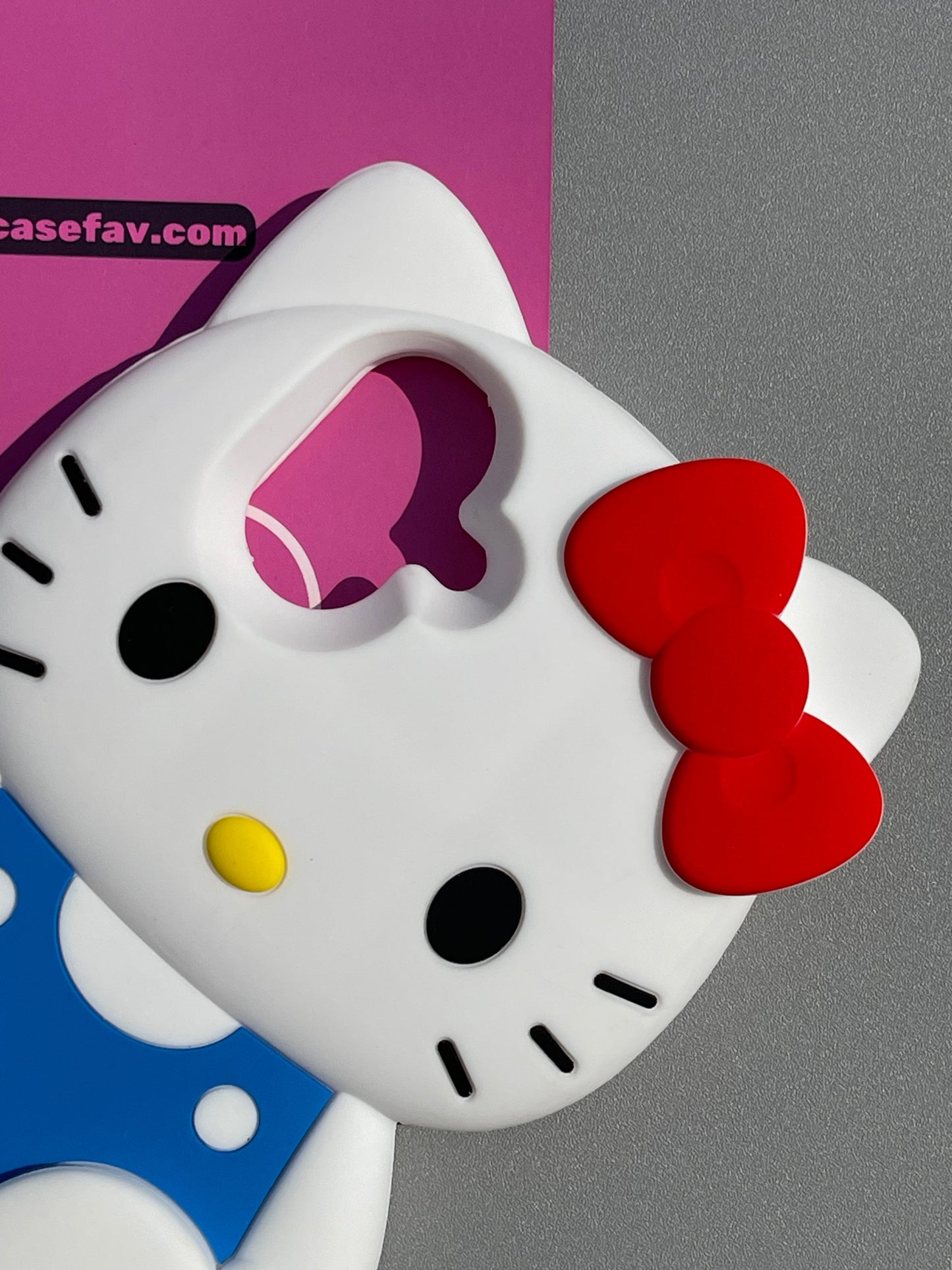 Kitty Shape Silicone Cute Kawaii Phone Case