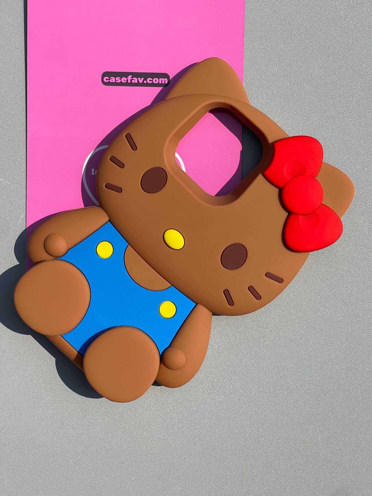 Kitty Shape Silicone Cute Kawaii Phone Case