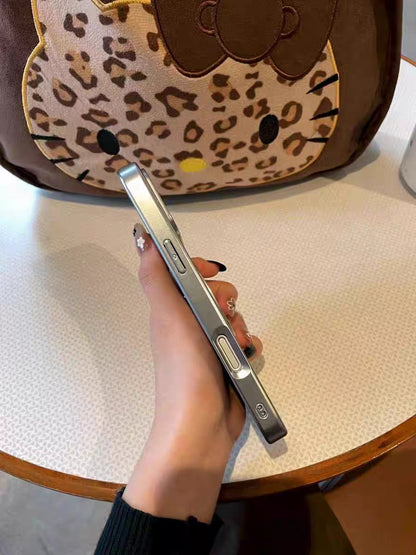 Pink magnetic Hello Kitty phone case