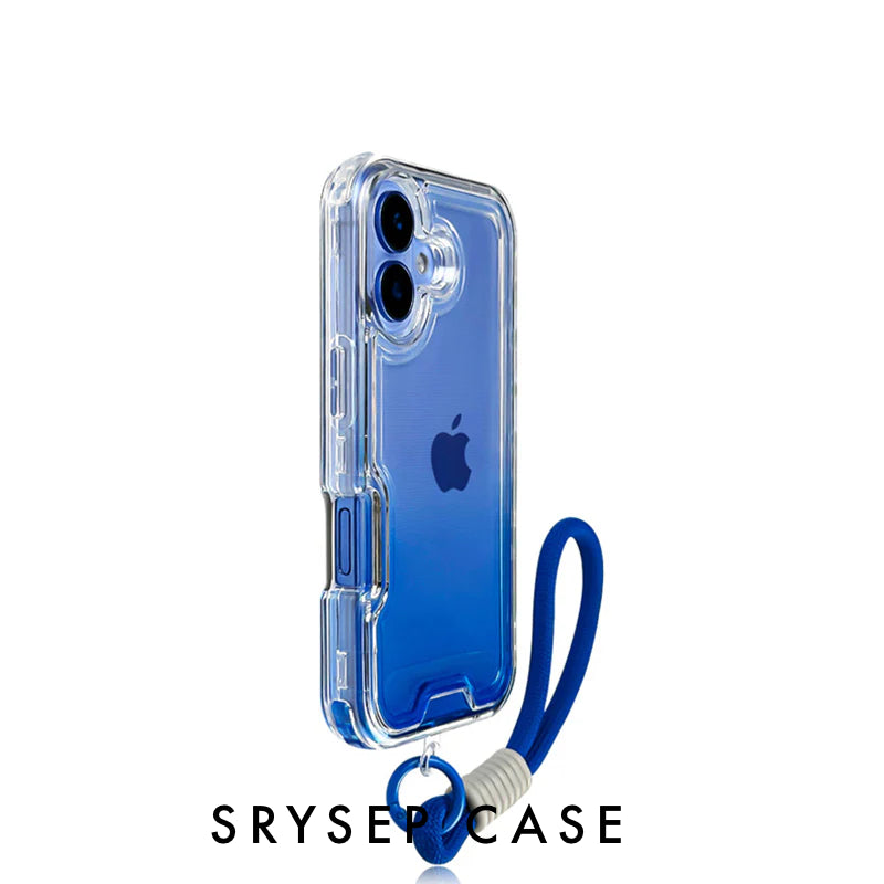 Lanière pour iPhone | Coque en silicone à motif dégradé
