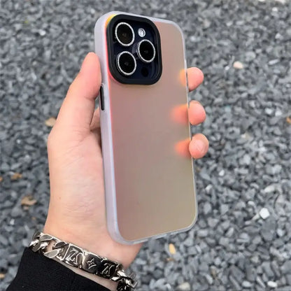 Laser Gradient Color Glitter Phone Case for iPhone