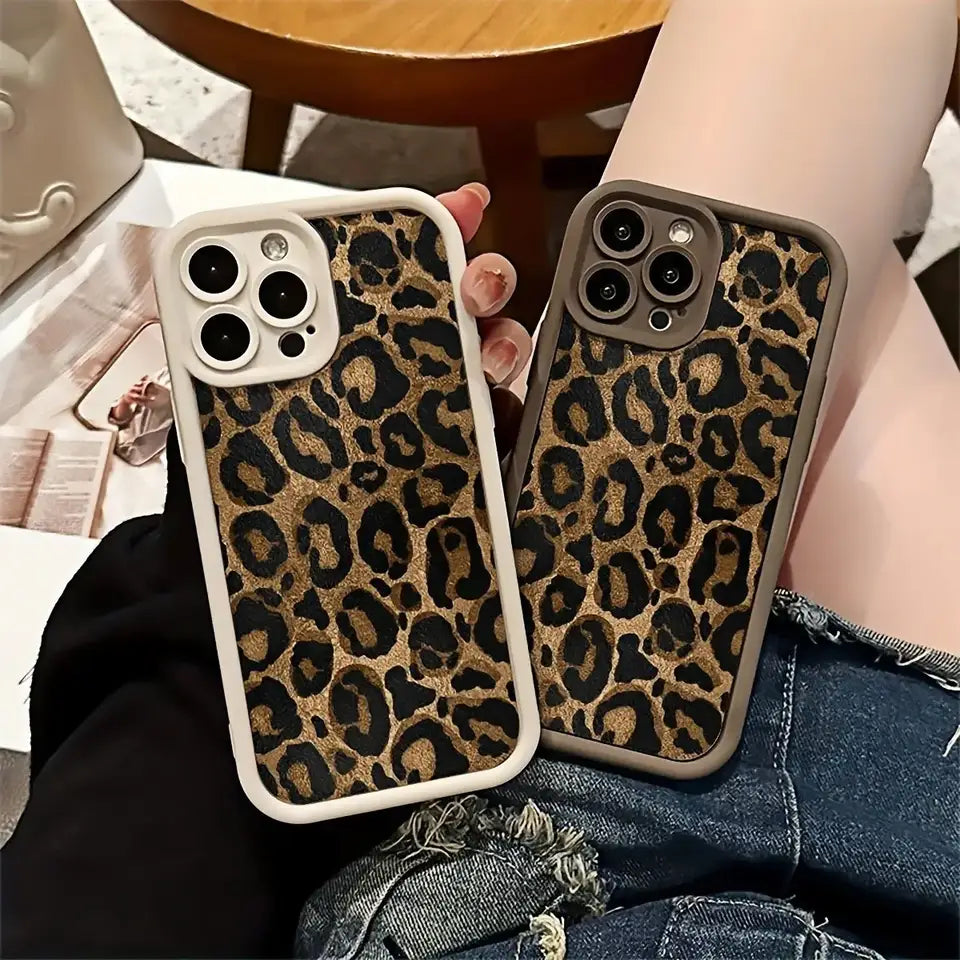 Leopard Phone Case for iPhone Back Cover