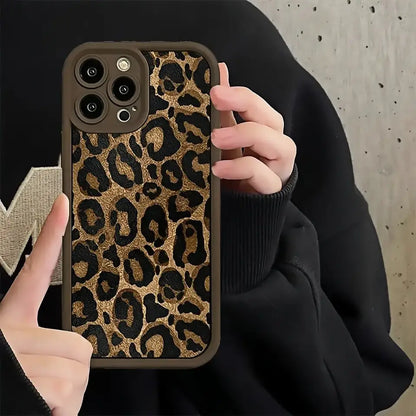 Leopard Phone Case for iPhone Back Cover